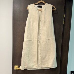 Zara Cream Sleeveless Vest